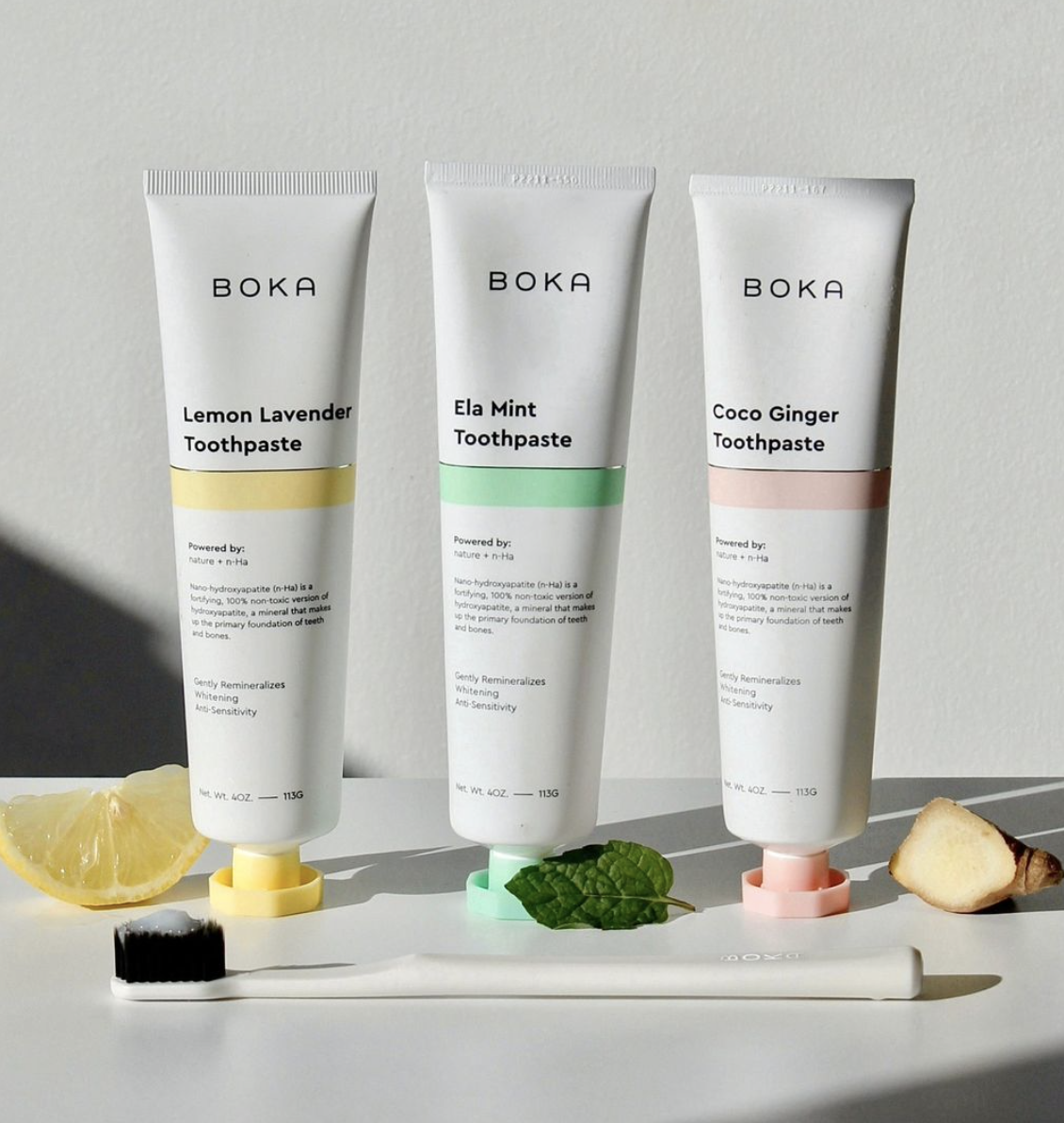 Boka nano-hydroxyapatite toothpaste